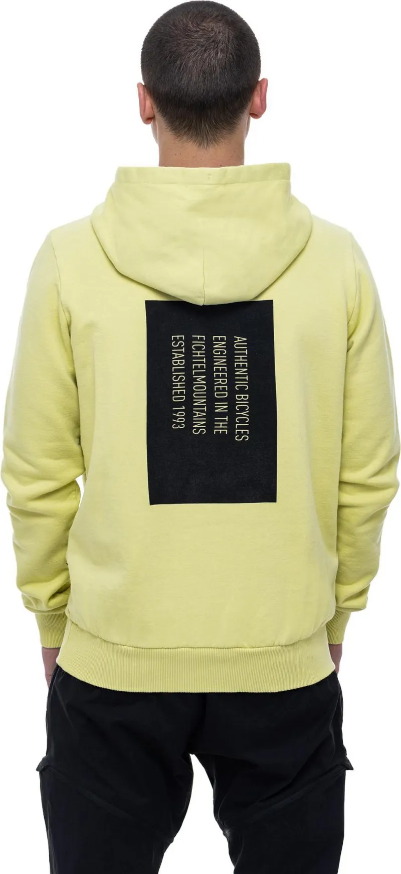 Cube Organic Hoodie in Lime-1